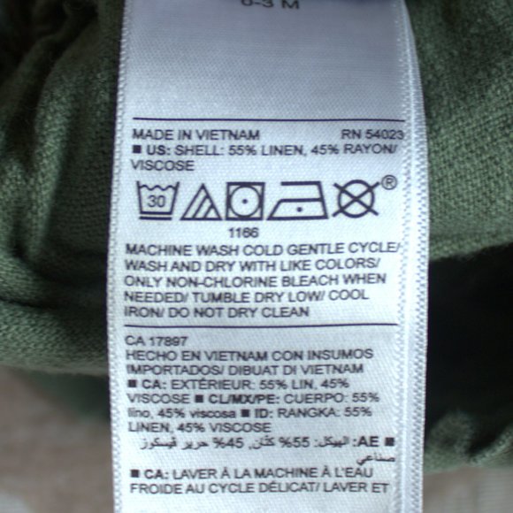 🚼 Old Navy Unisex Shorts | Army Green Baby Shorts - Picture 5 of 5